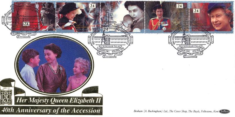 1992 (02) Accession - Benham SPG 15 'Buckingham Palace' Official