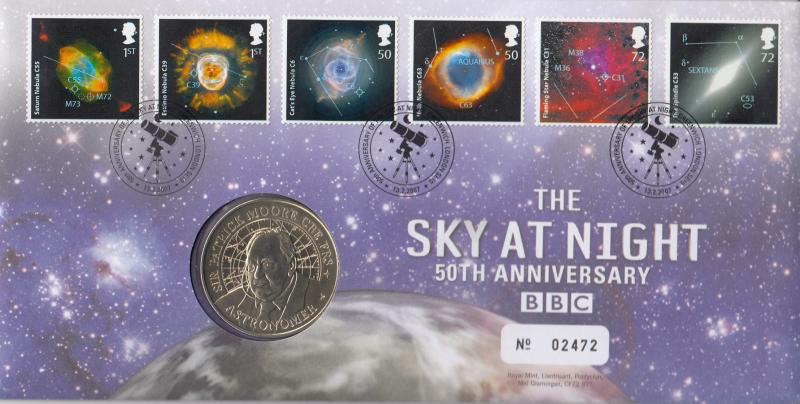2007 (02) The Sky At Night - Royal Mint 'Greenwich' Official