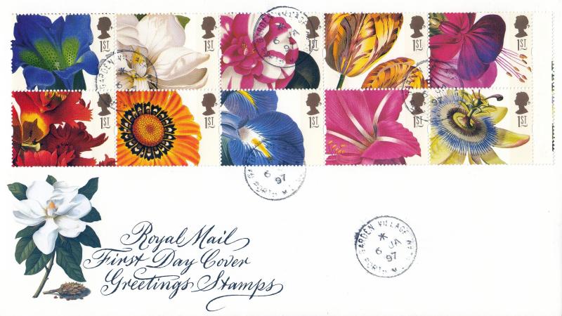 1997 (01) Greetings - RM - Garden Village CDS