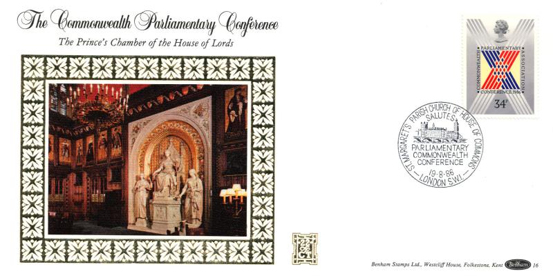 1986 (08) Parliamentary Conference - Benham Gold (500) Special