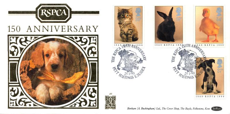 1990 (01) RSPCA - Benham Gold (500) Official