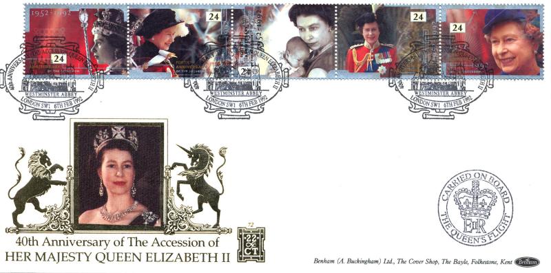 1992 (02) Accession - Benham Gold (500) Official (Carried)