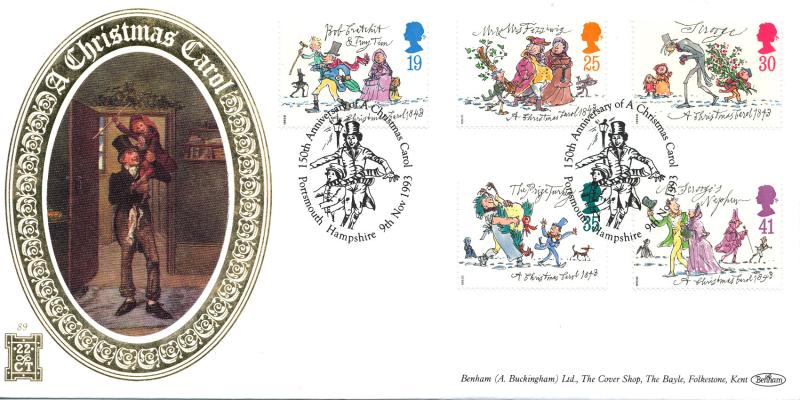 1993 (11) Christmas - Benham Gold (500) Official