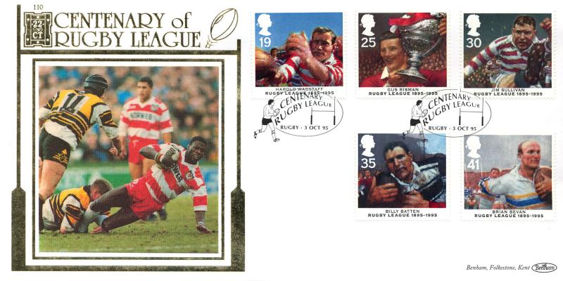 1995 (10) Rugby League - Benham Gold (500) Official