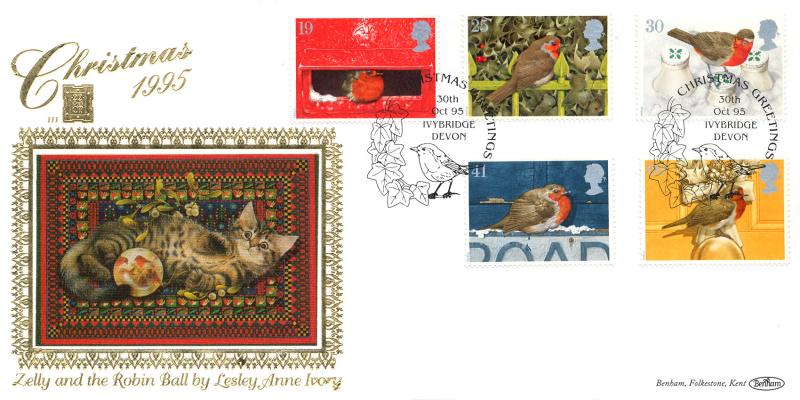 1995 (10) Christmas - Benham Gold (500) Official