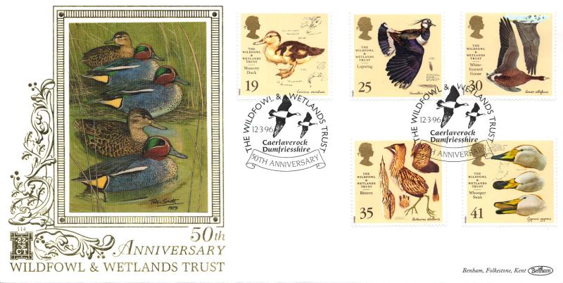 1996 (03) Wildfowl & Wetlands Trust (WWT) - Benham Gold (500) Official