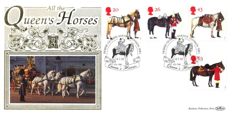 1997 (07) Queen's Horses - Benham Gold (500) Official