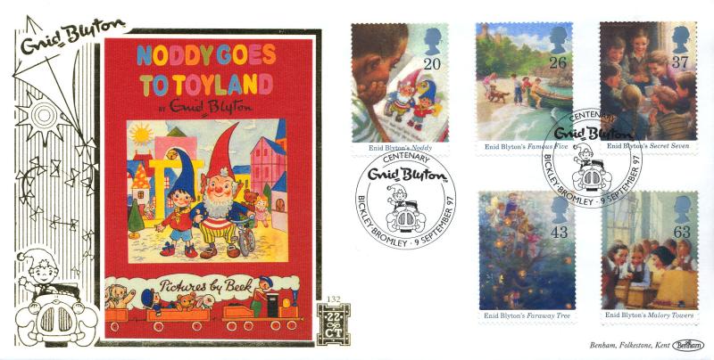 1997 (09) Enid Blyton - Benham Gold (500) Official