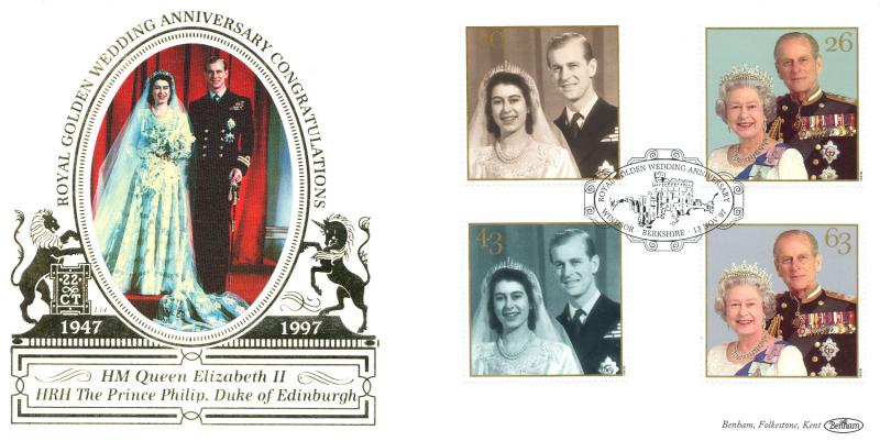1997 (11) Golden Wedding - Benham Gold (500) Official