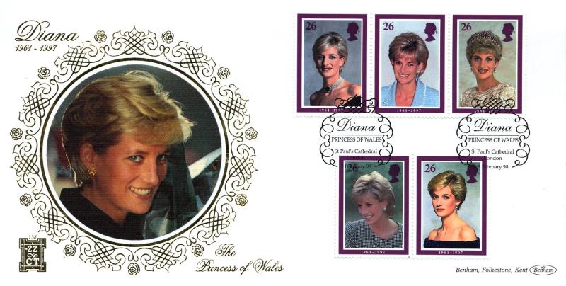 1998 (02) Diana - Benham Gold (500) Official