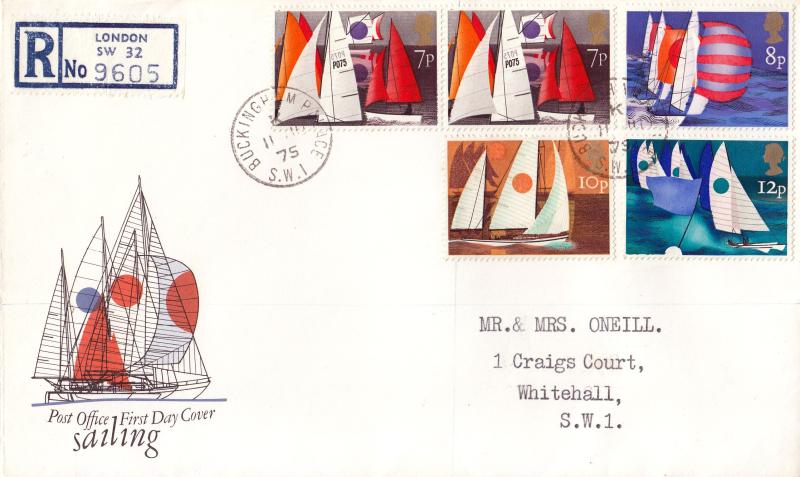 1975 (06) Sailing - PO - Buckingham Palace CDS