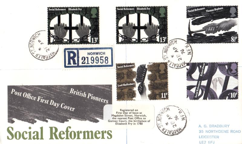 1976 (04) Reformers - PO - Magdalen Street, Norwich CDS