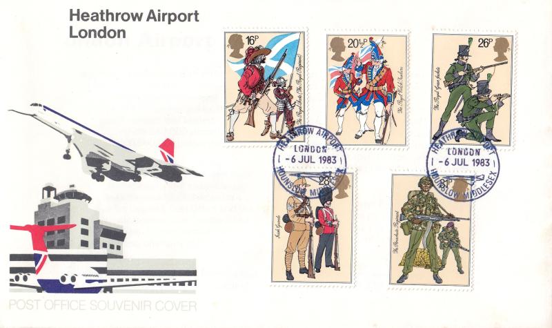 1983 (07) British Army - Heathrow Airport, Hounslow Official