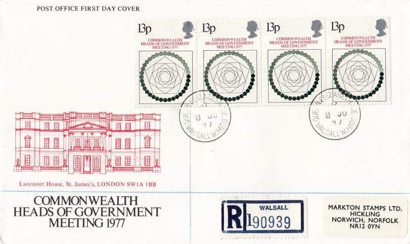 1977 (06) Heads of Government Meeting - PO - Queen Elizabeth Avenue CDS