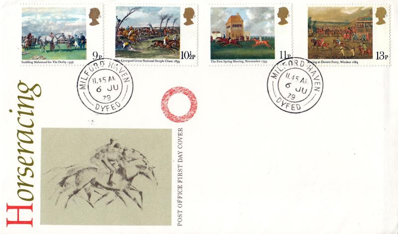 1979 (06) Horses - PO - Milford Haven CDS