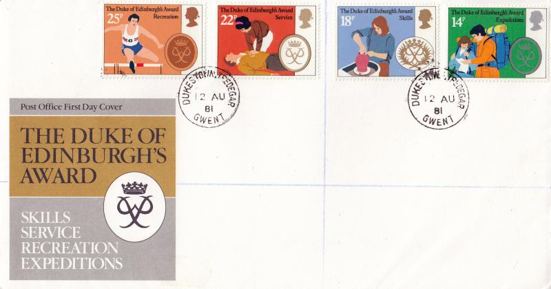 1981 (08) Duke of Edinburgh Awards - PO - Dukestown CDS