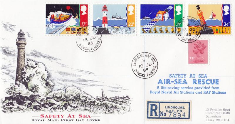 1985 (06) Safety At Sea - RM - Lindholme RAF Stn CDS