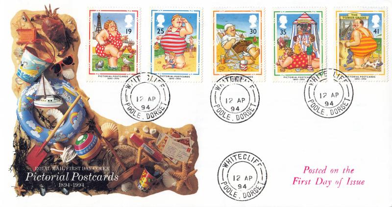 1994 (04) Postcards - RM - Whitecliff CDS