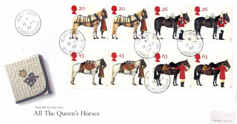 1997 (07) Queen's Horses - RM - Black Horse CDS
