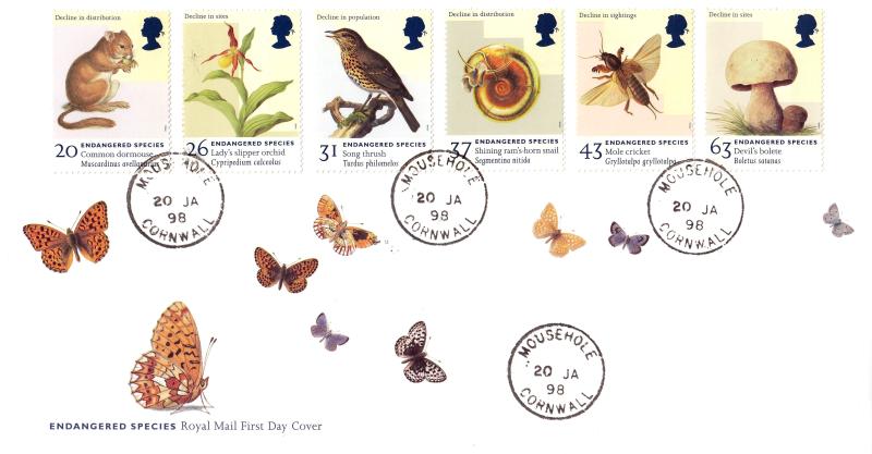 1998 (01) Endangered Species - RM - Mousehole CDS