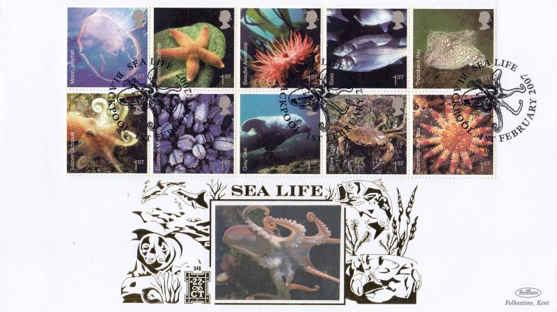 2007 (02) Sea Life - Benham Gold (500) Official