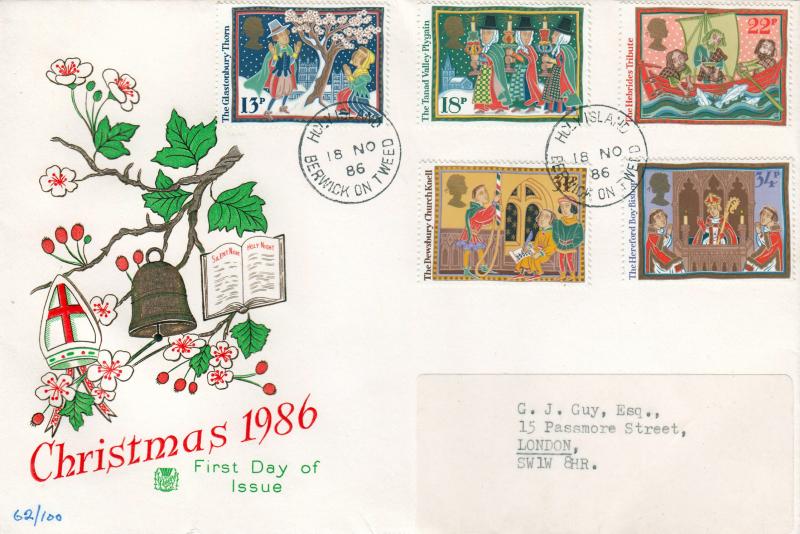 1986 (11) Christmas - Stuart - Holy Island CDS