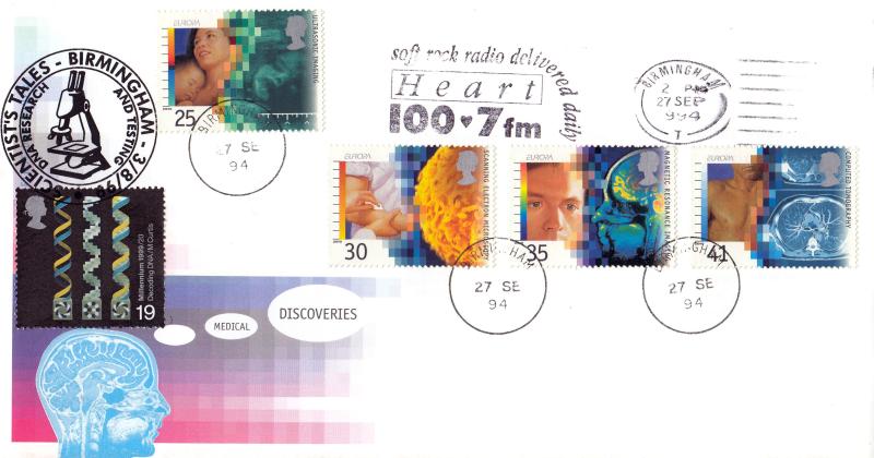 1994 (09) Medical - RM - Heart 100.7fm Slogan - Doubled 1999 Scientists 19p