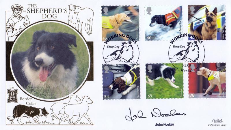 2008 (02) Working Dogs - Benham Gold (500) Official - Signed by the late John Noakes