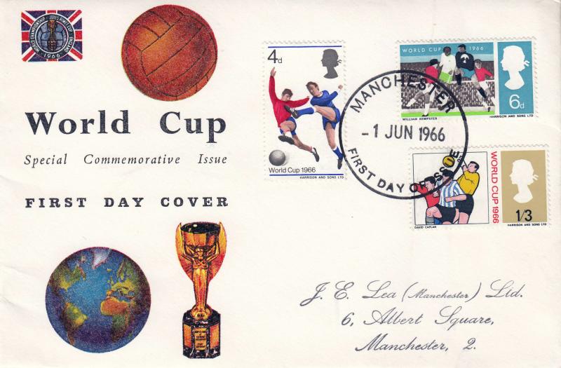 1966 (06) World Cup - Connoisseur - Ord - Manchester FDI