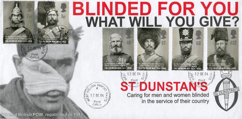 2004 (10) Crimean War - St Dunstan's 'Blinded' Cover - West Wellow CDS