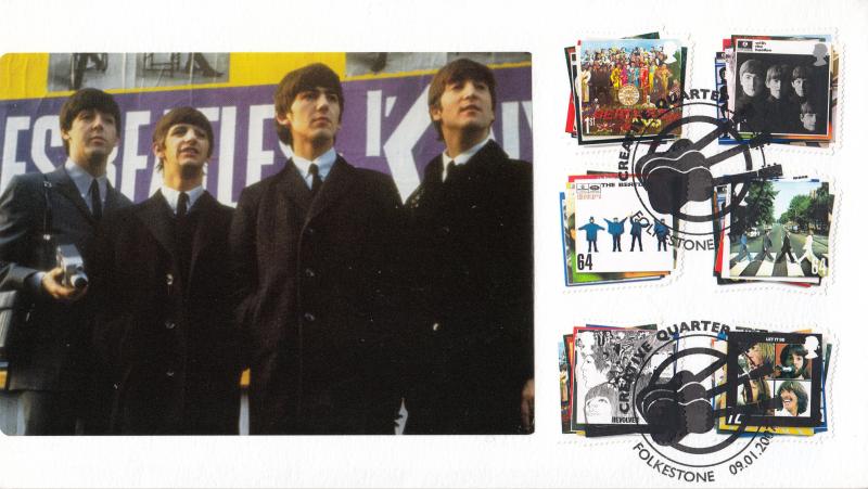 2007 (01) The Beatles (Stamps) - Chaucer Covers Official