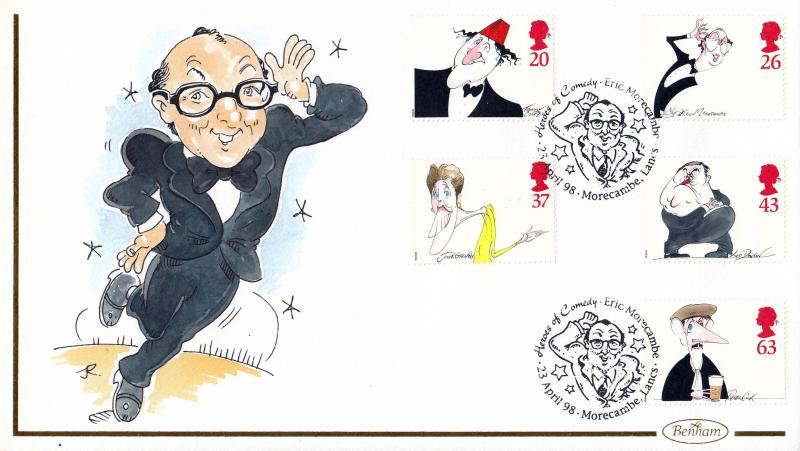 1998 (04) Comedians - Benham 'Hand Painted' (Eric Morecambe) Official