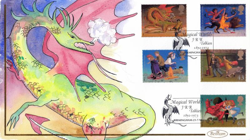 1998 (07) Magical Worlds - Benham 'Hand Painted' (Tolkien) Official