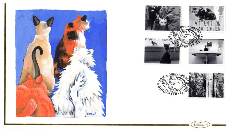 2001 (02) Cats & Dogs - Benham 'Hand Painted' (Bridgwater) Official