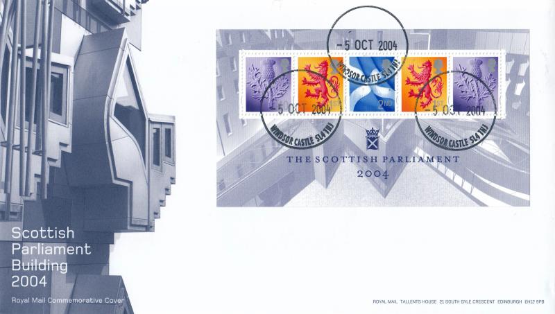 2004 (10) Scottish Parliament - RM - Windsor Castle CDS