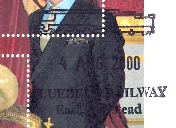 2000 (08) Queen Mother M/S - Bluebell Railway Official