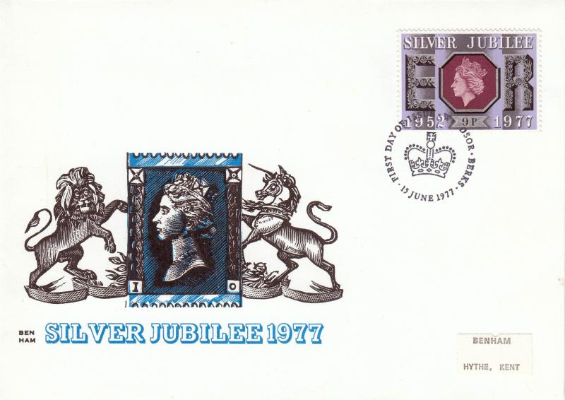 1977 (06) Jubilee 9p - Benham Engraved - Windsor (Crown) H/S