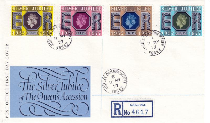 1977 (05) Silver Jubilee - PO - Jubilee Oak CDS