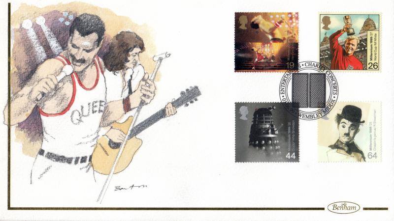 1999 (06) Entertainers - Benham Hand Painted (Charity Concerts, Wembley) Official