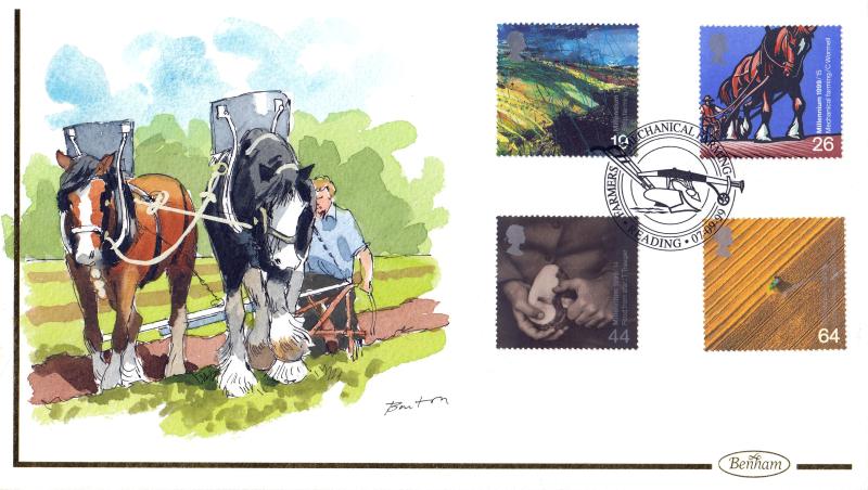 1999 (09) Farmers - Benham Hand Painted (Reading) Official