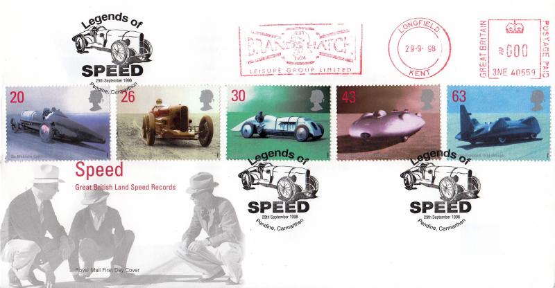 1998 (09) Speed - RM - Pendine H/S + Brands Hatch Leisure Group Limited Meter Mark