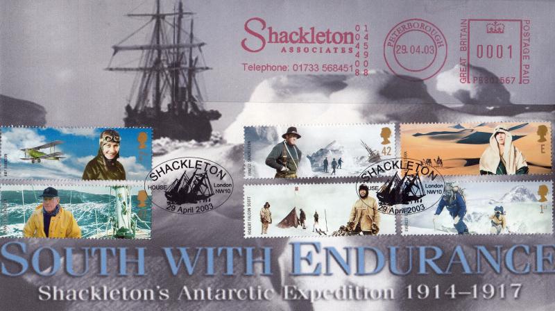 2003 (04) Extreme Endeavours - Steve Bull 'Shackleton' Special - Shackleton House h/S + Shackleton Associates Meter Mark