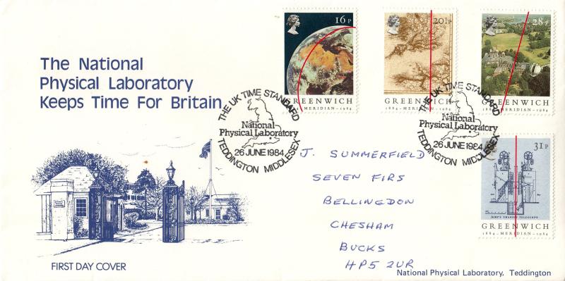 1984 (06) Greenwich - National Physical Laboratory Official