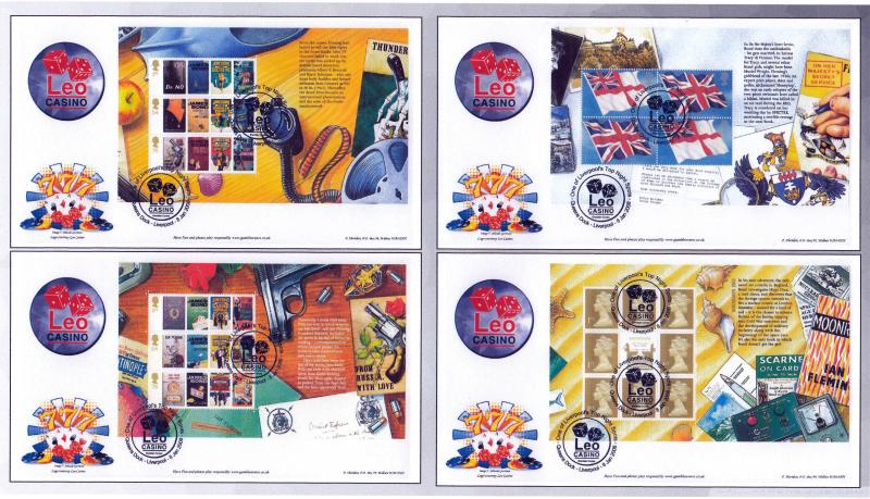 2008 (01) James Bond (PSB) - Sheridan 'Leo Casino' Official (Set of Four)
