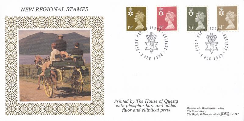 1993 (12) Northern Ireland Regionals - Benham (Horse & Cart) D217 - Belfast Bureau H/S